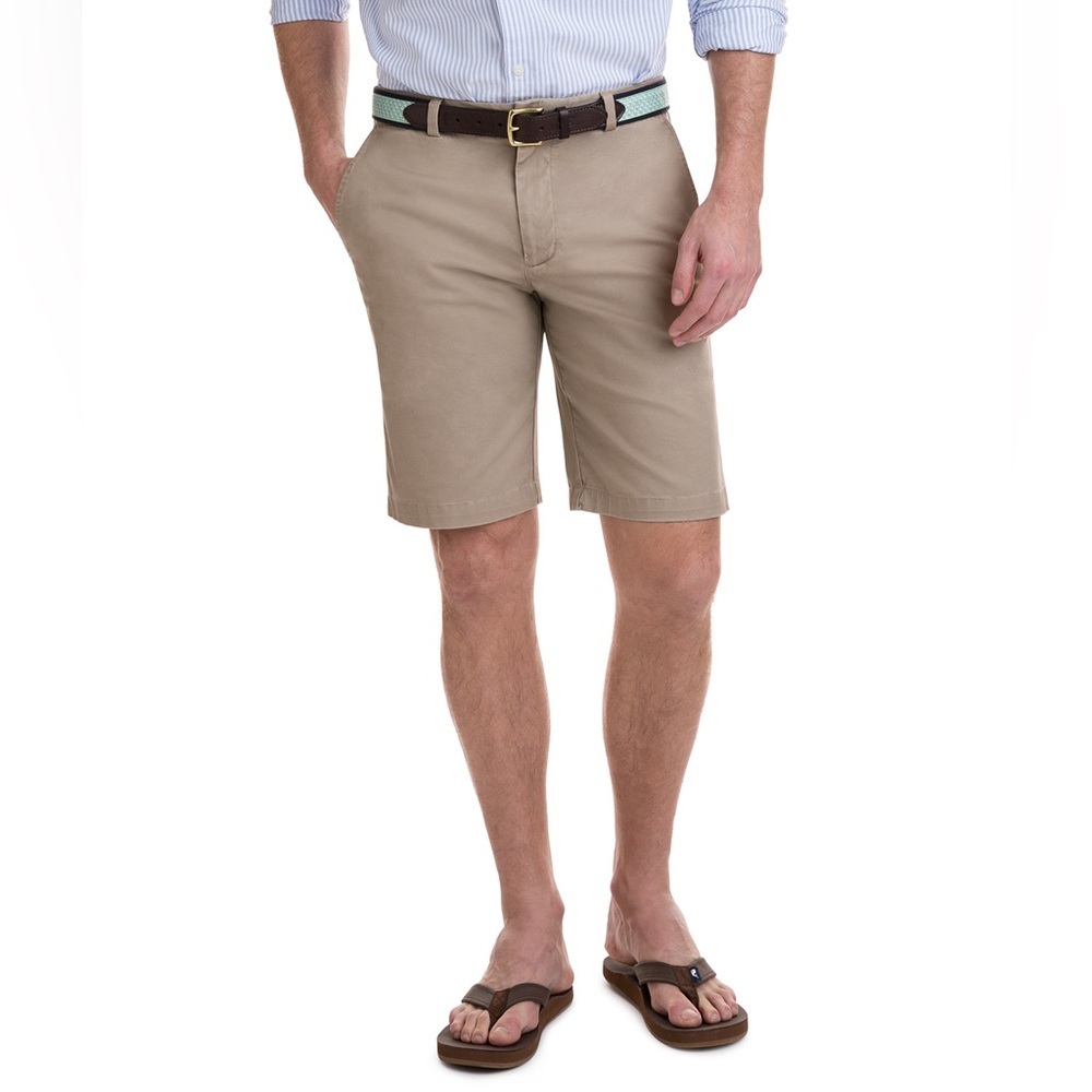 Vineyard Vines Classic Breaker Shorts  9” Golf Beach Men’s Khaki Size 36 - NWT